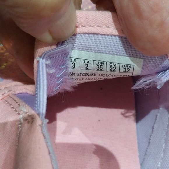 SKETCHERS RAINBOW SNEAKERS.. SIZE 3 - Picture 6 of 6